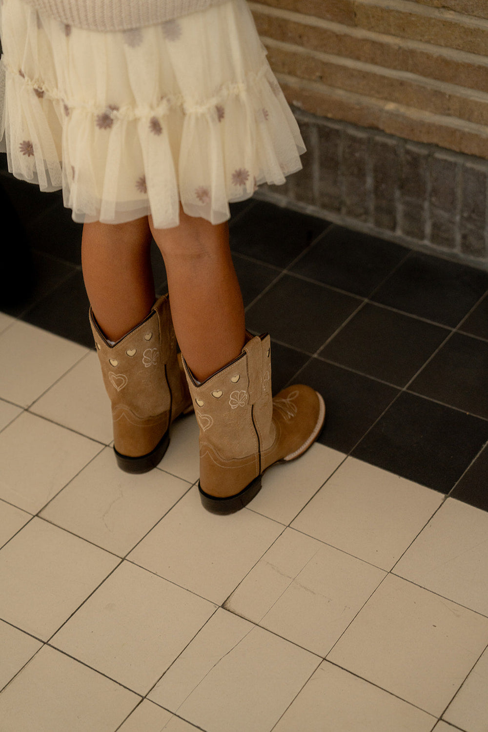 Bootstock Cowboy Boot Lily Camel Kids