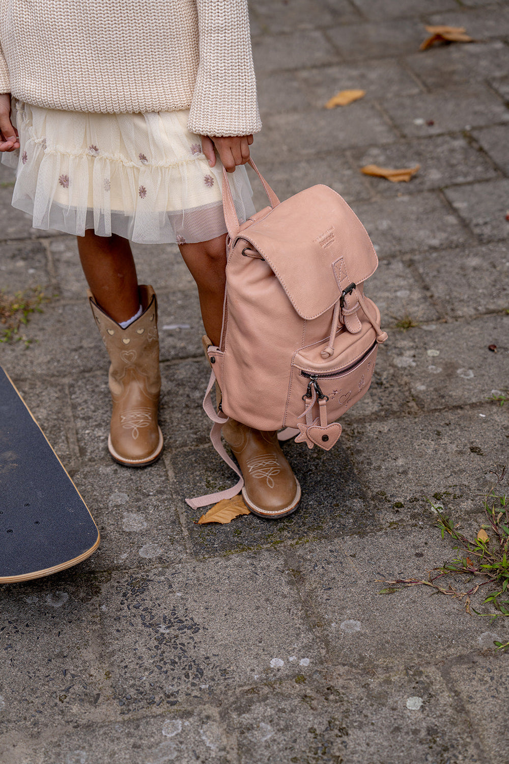 Bootstock Cowboy Boot Lily Camel Kids