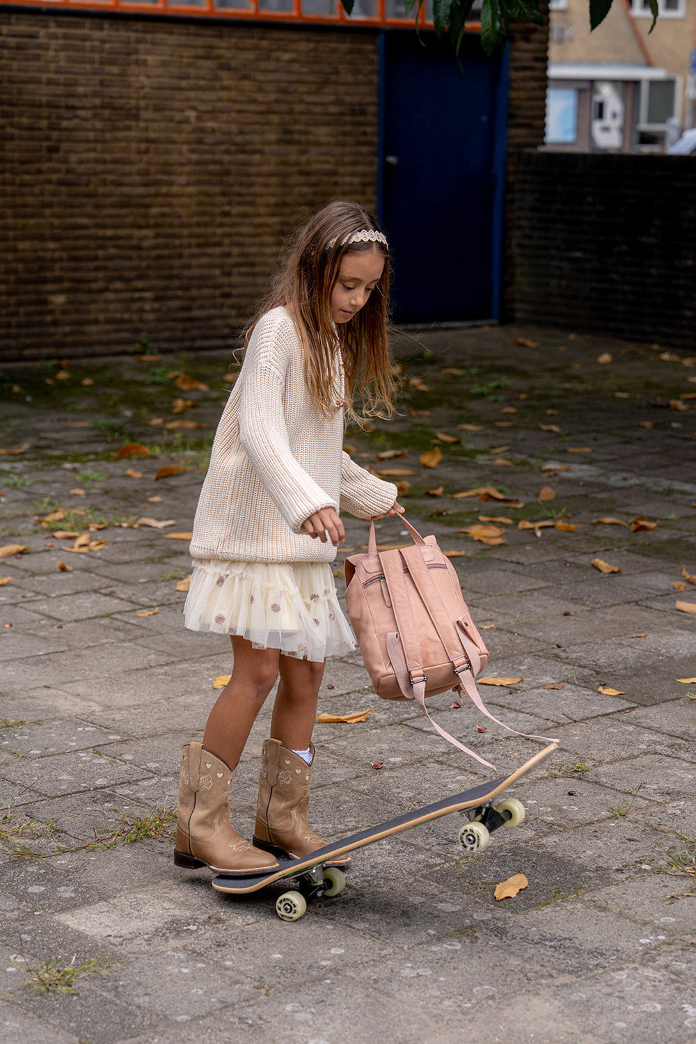 Bootstock Cowboy Boot Lily Camel Kids