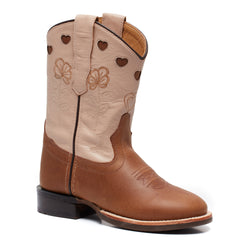 Bootstock Cowboy Boot Lily Creme Teens