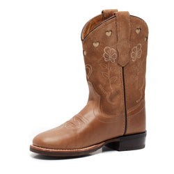 Bootstock Cowboy Boot Lily Camel Kids