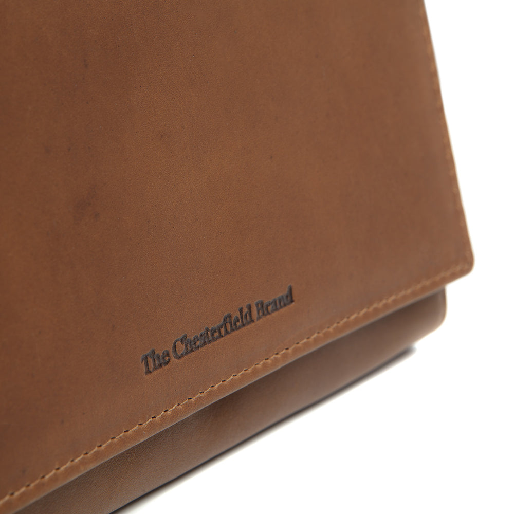 Leather Wallet Cognac Mirthe
