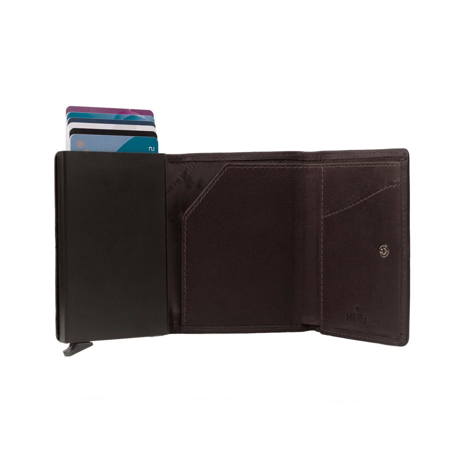 Leather Wallet Brown Lancaster