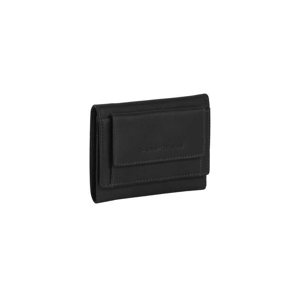 Leather Wallet Black Hartfort