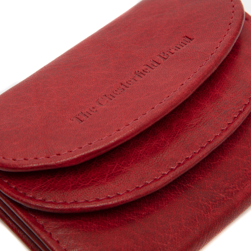 Leather Wallet Rouge Newton