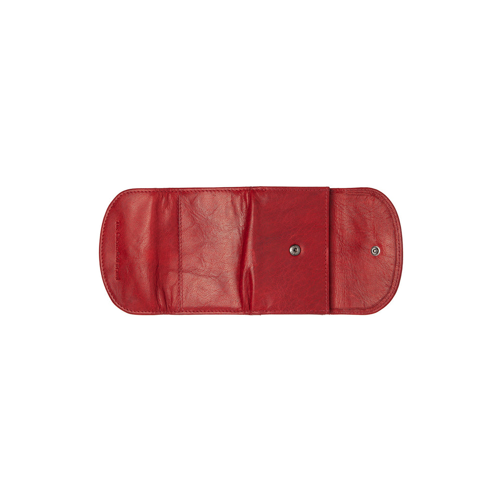 Leather Wallet Rouge Newton