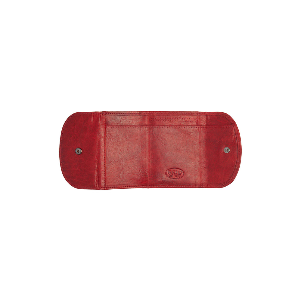 Leather Wallet Rouge Newton