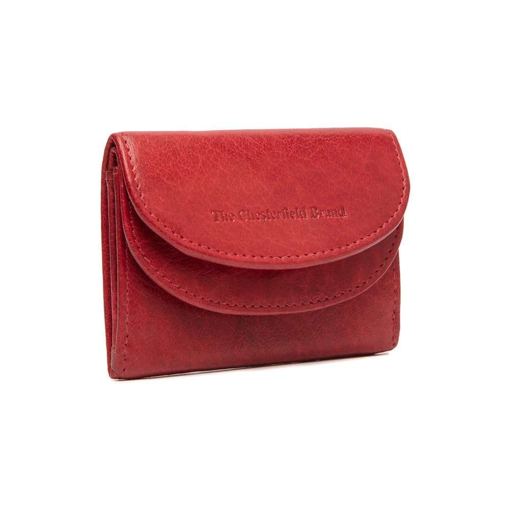 Leather Wallet Rouge Newton