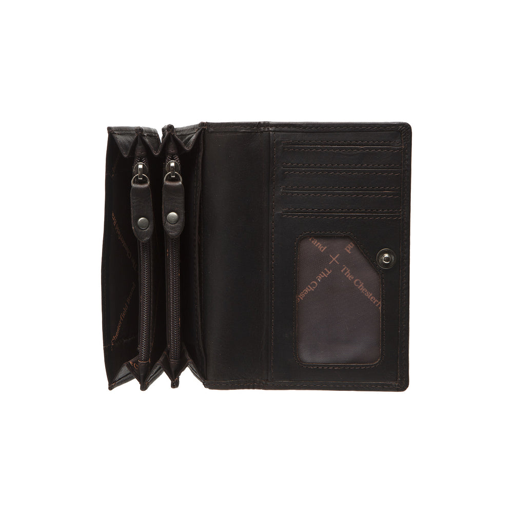 Leather Wallet Brown Salzburg