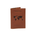 Etui Passeport Cuir Cognac