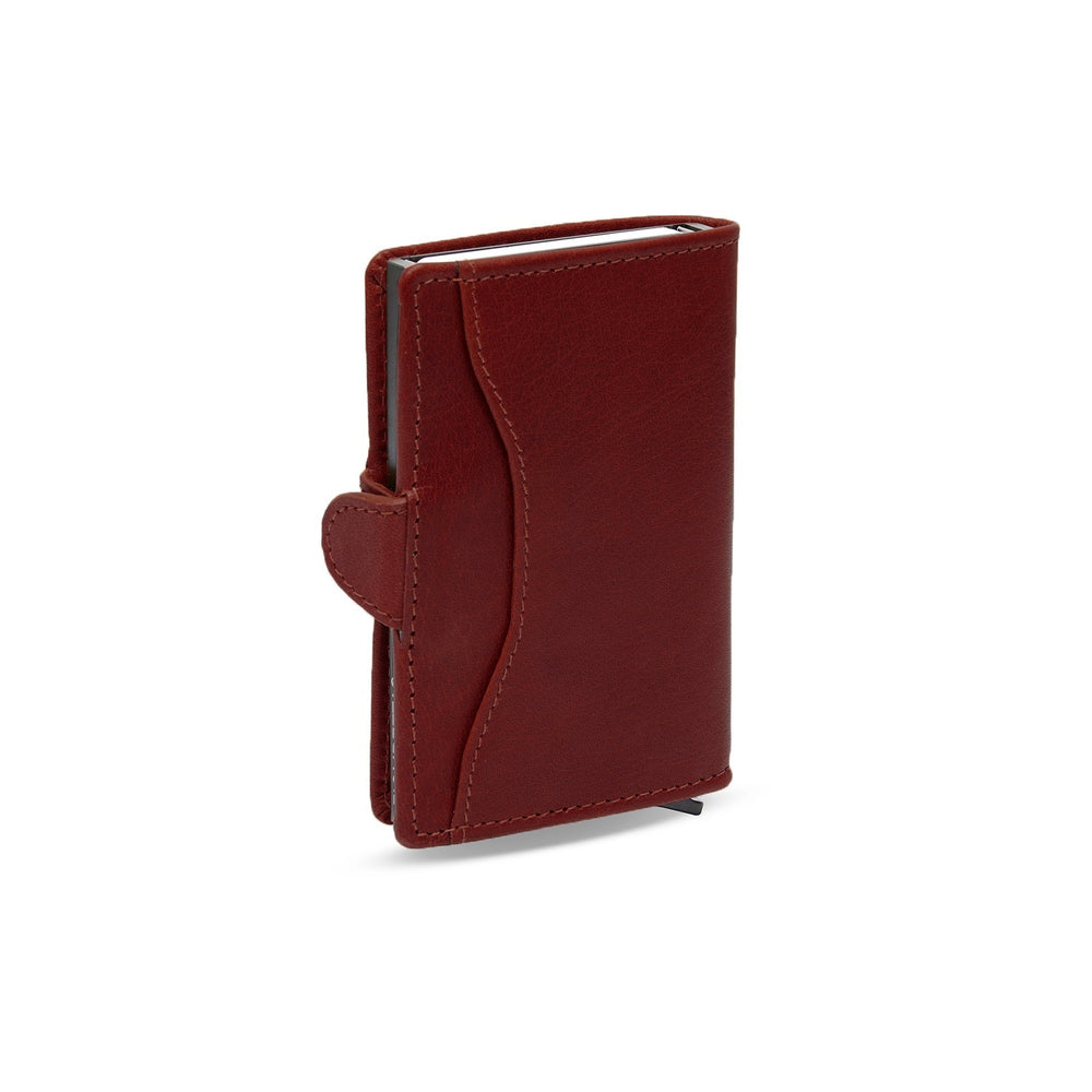 leren portemonnee rood albury