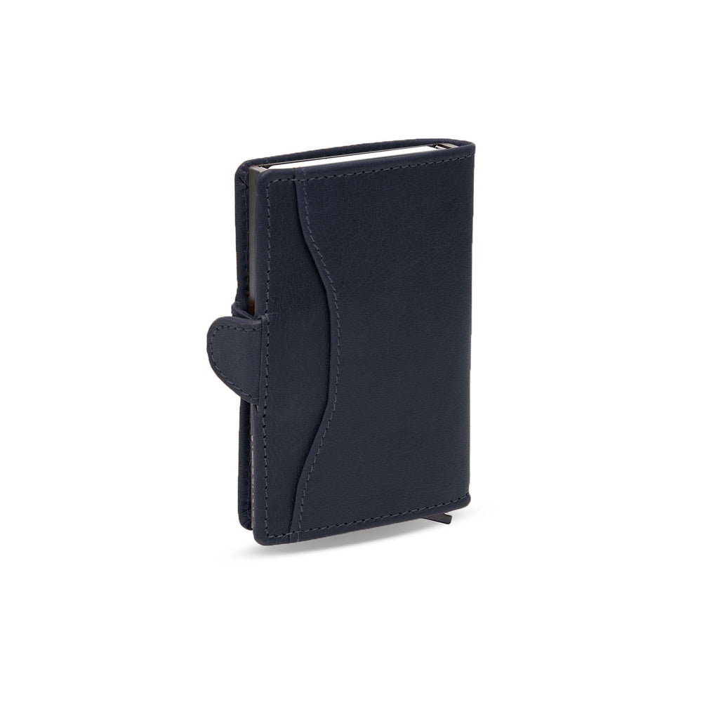 leren portemonnee navy albury
