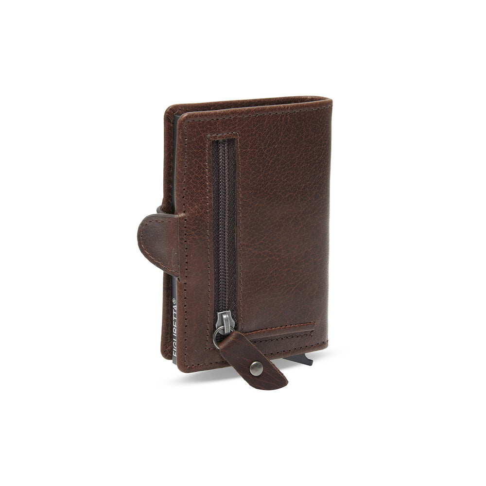 Leather Wallet Brown Baldwin