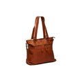 Leather Shoulder Bag Cognac Rome