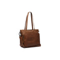 Leder Shopper Cognac Alicante