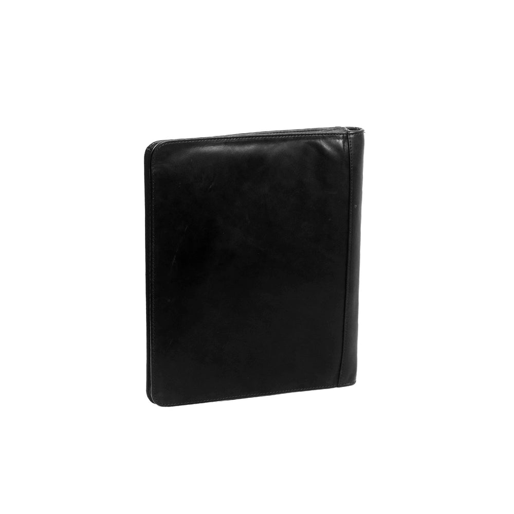 Leather Document Case Black Barnet