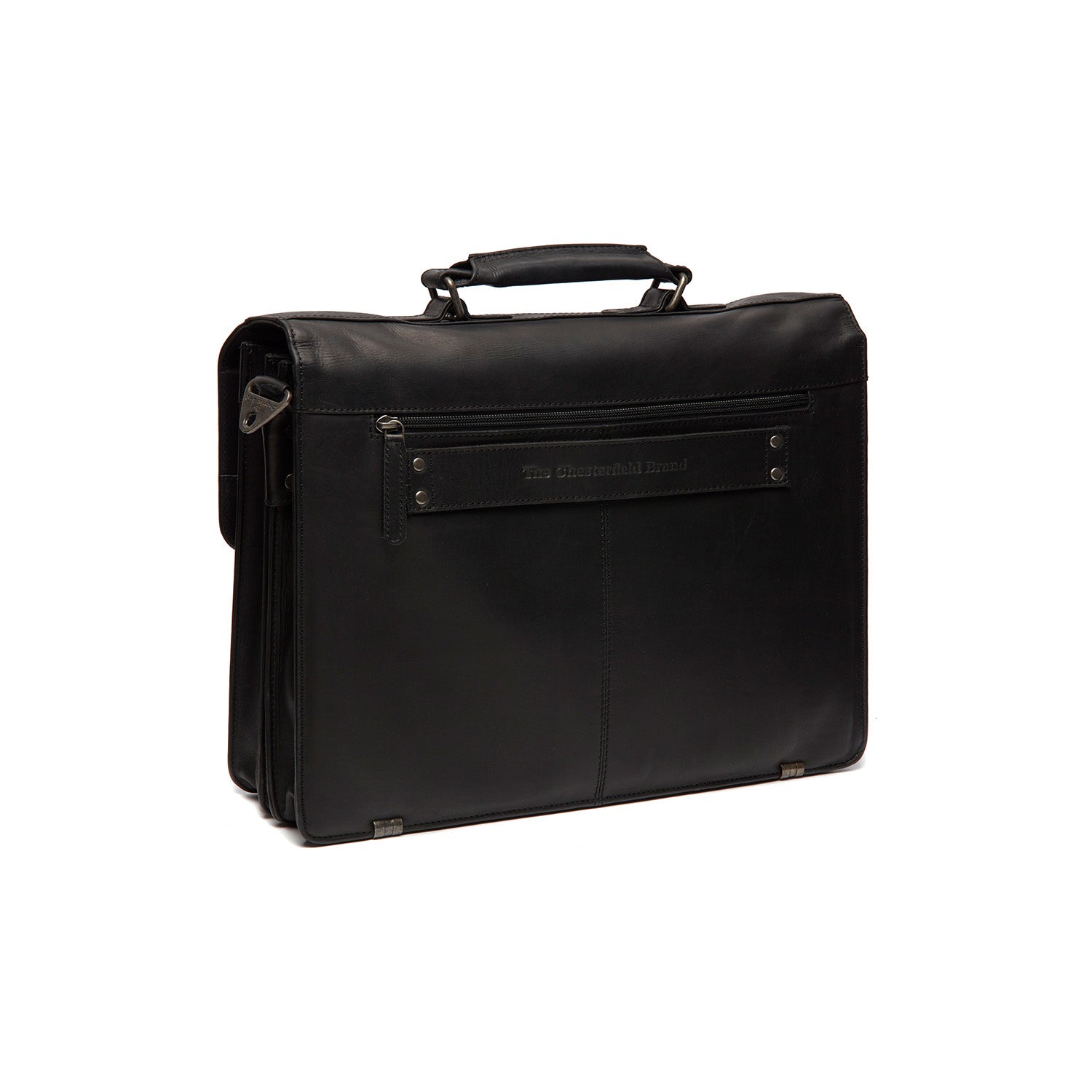 Briefcase Porte Document Cuir Porte-Documents En Cuir Noir Springfield