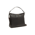 Leder Schultertasche Braun Amelia