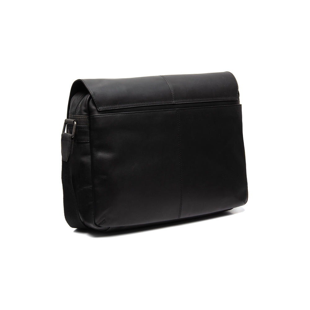 Leather Laptop Bag Black Richard