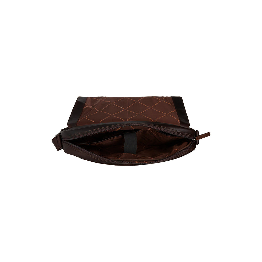 Leather Laptop Bag Brown Richard