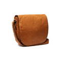Sac Bandoulière en Cuir Cognac Millie