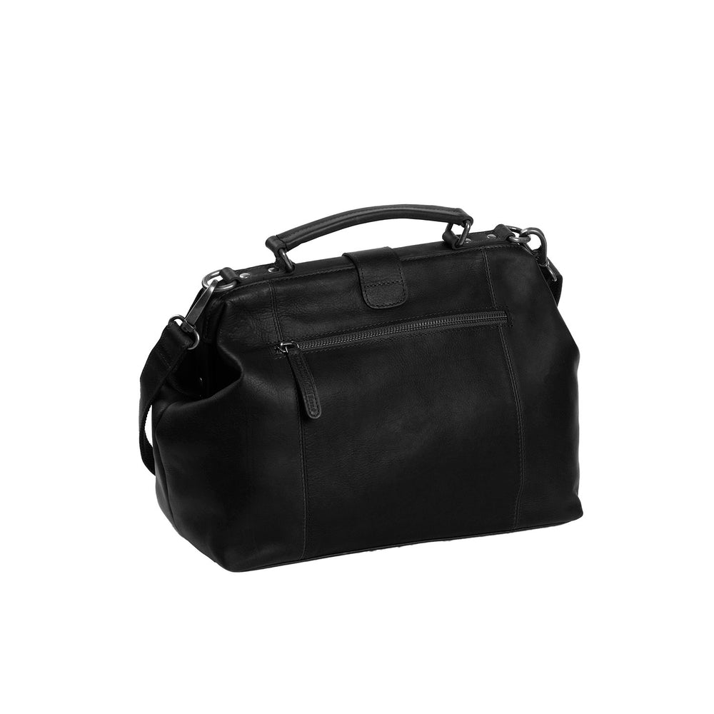 Leather Handbag Black Shaun