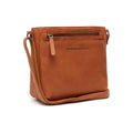 Sac Bandoulière en Cuir Cognac Mumbai