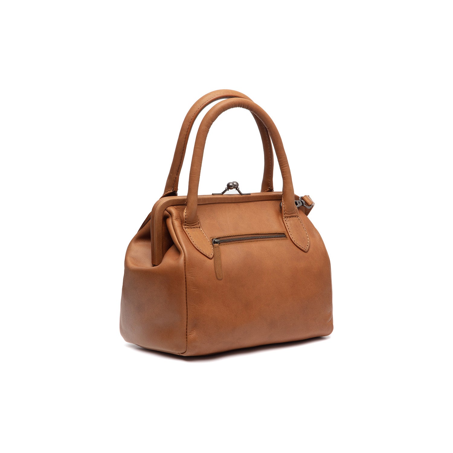 Leather Handbag Cognac Chili