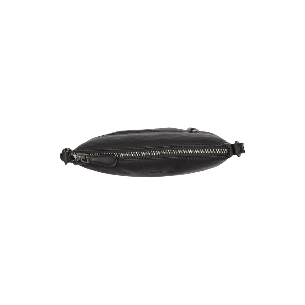 Leather Schoulder bag Black Redding