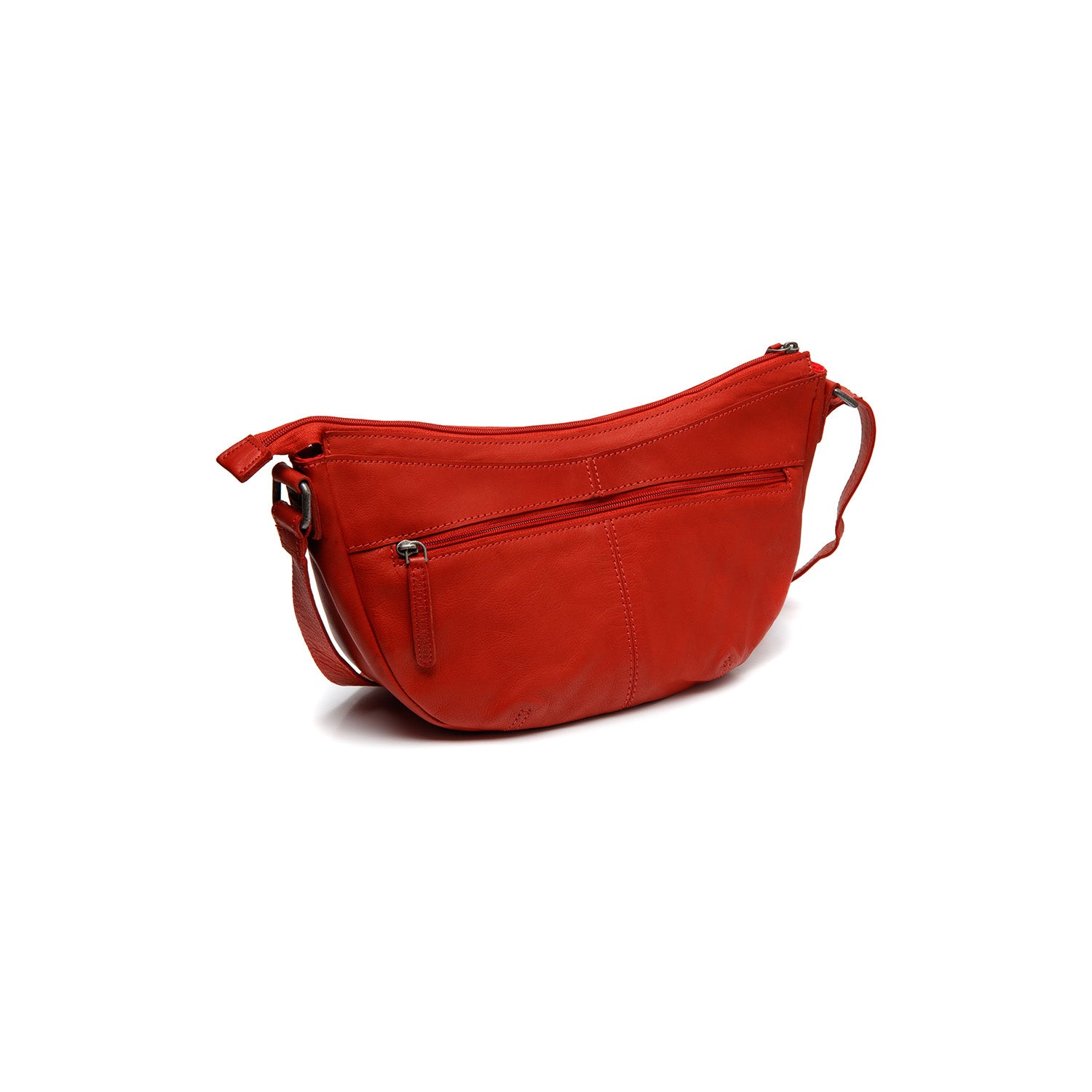 Leather Shoulder bag Red Clarita