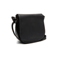 Leather Crossbody Bag Black Everglades