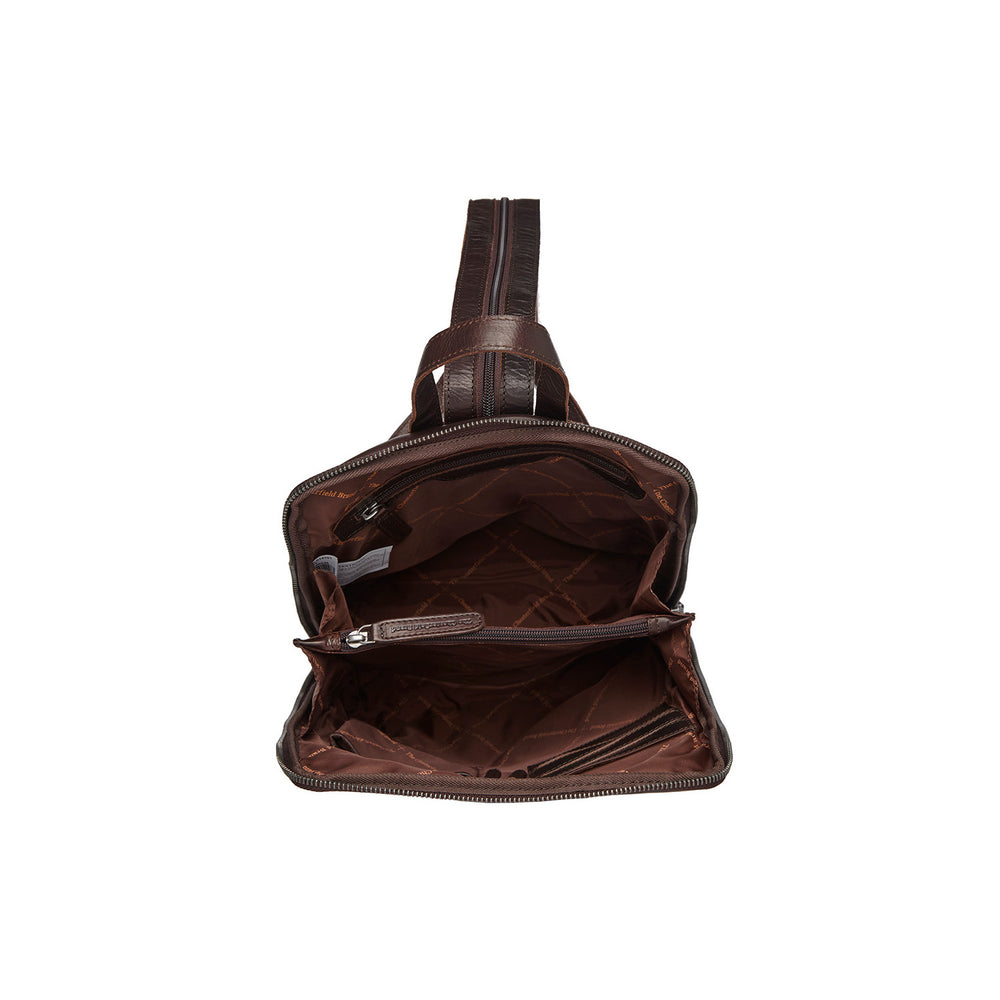 Leather Backpack Brown Amanda