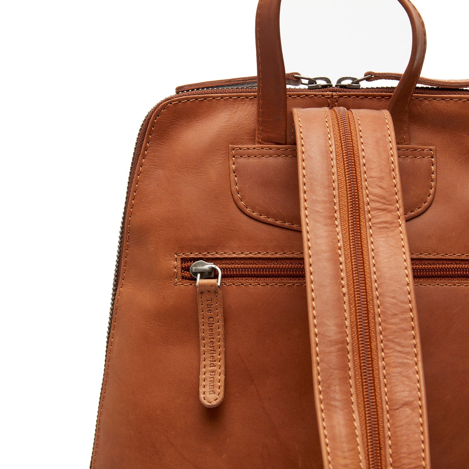 Sac à Dos Cuir The Chesterfield Brand Naomi City 34 Cm - Élégant Et Robuste