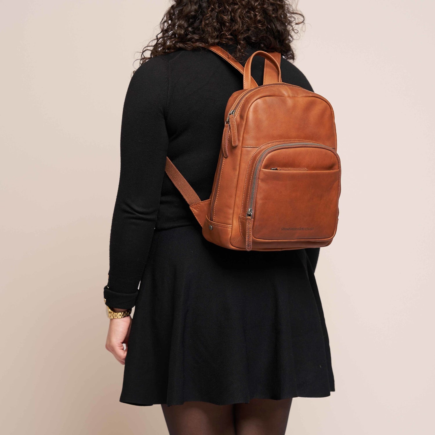 chusan leather backpack Hudson No. 297 | Chestnut Nylon Outdoor STS Ranchwear Tucson Backpack