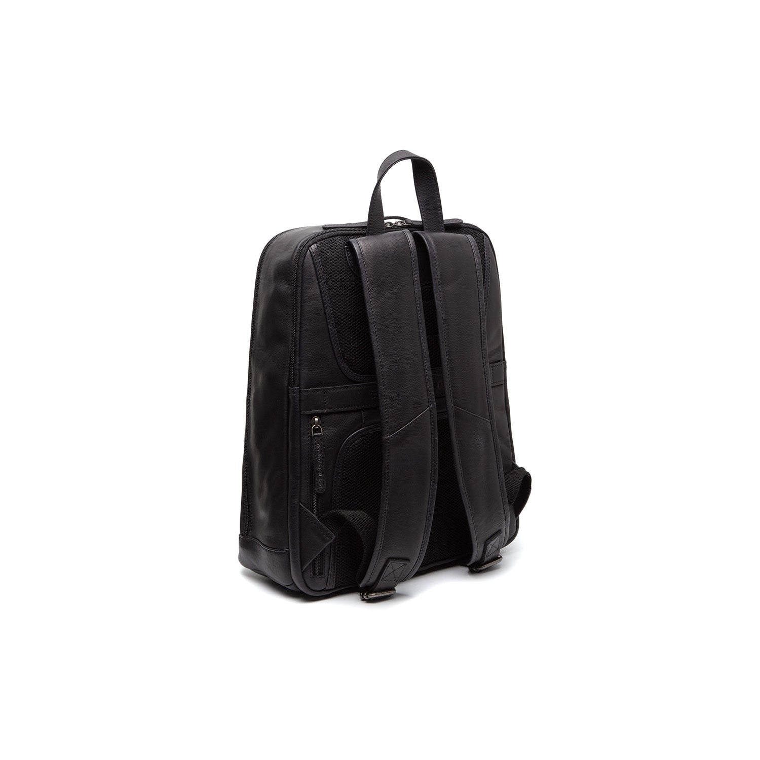 black leather backpack london Leather Laptop Backpack Black Detroit