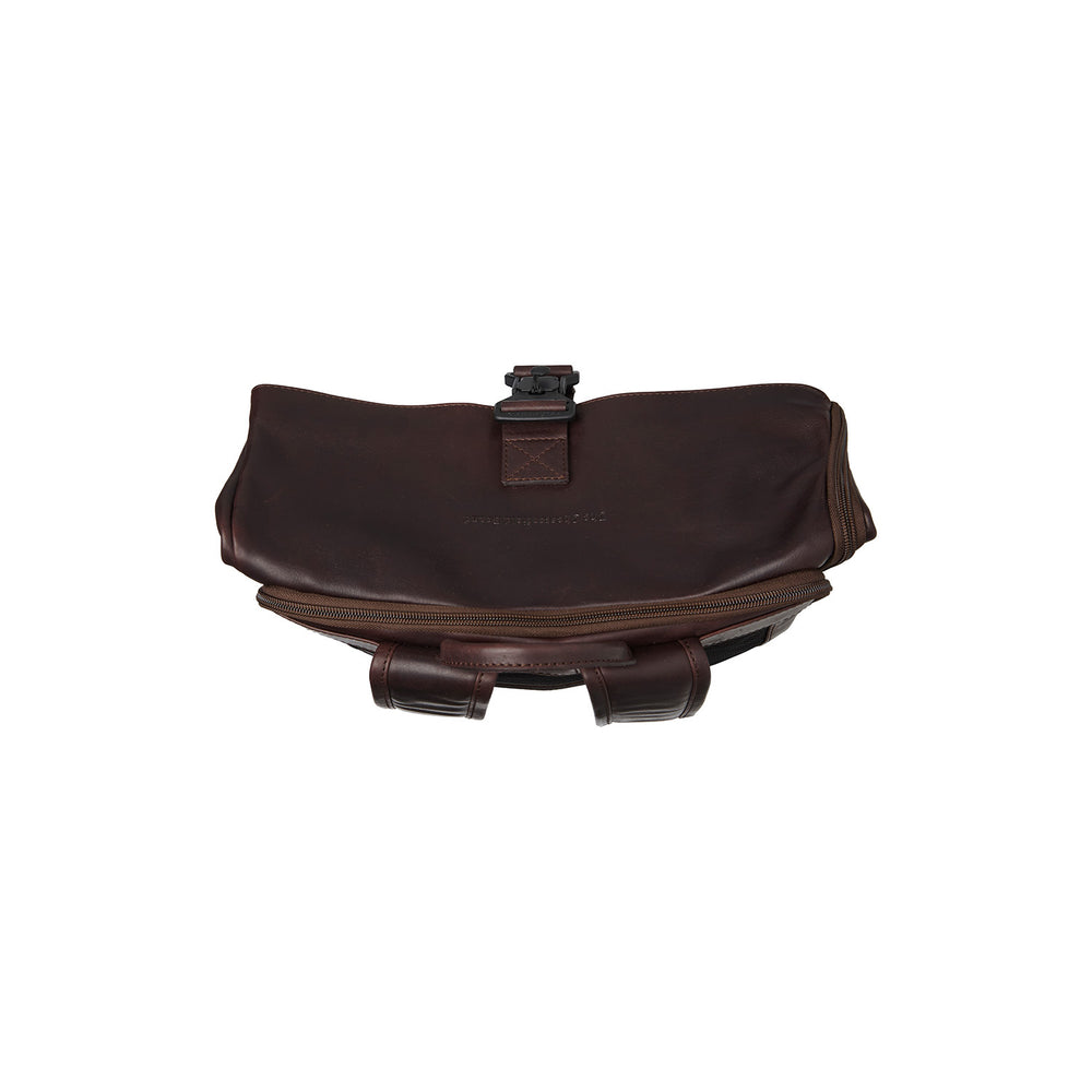 Leather Backpack Brown Savona