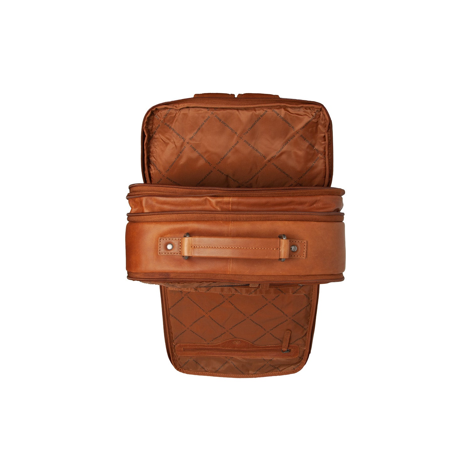 Leather Travel Backpack Cognac Jamaica