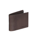 Portefeuille en Cuir Marron Marion