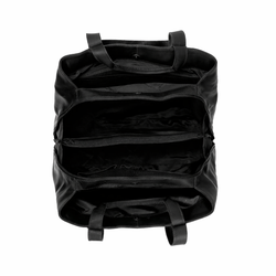 Leather Shoulder Bag Black Gail