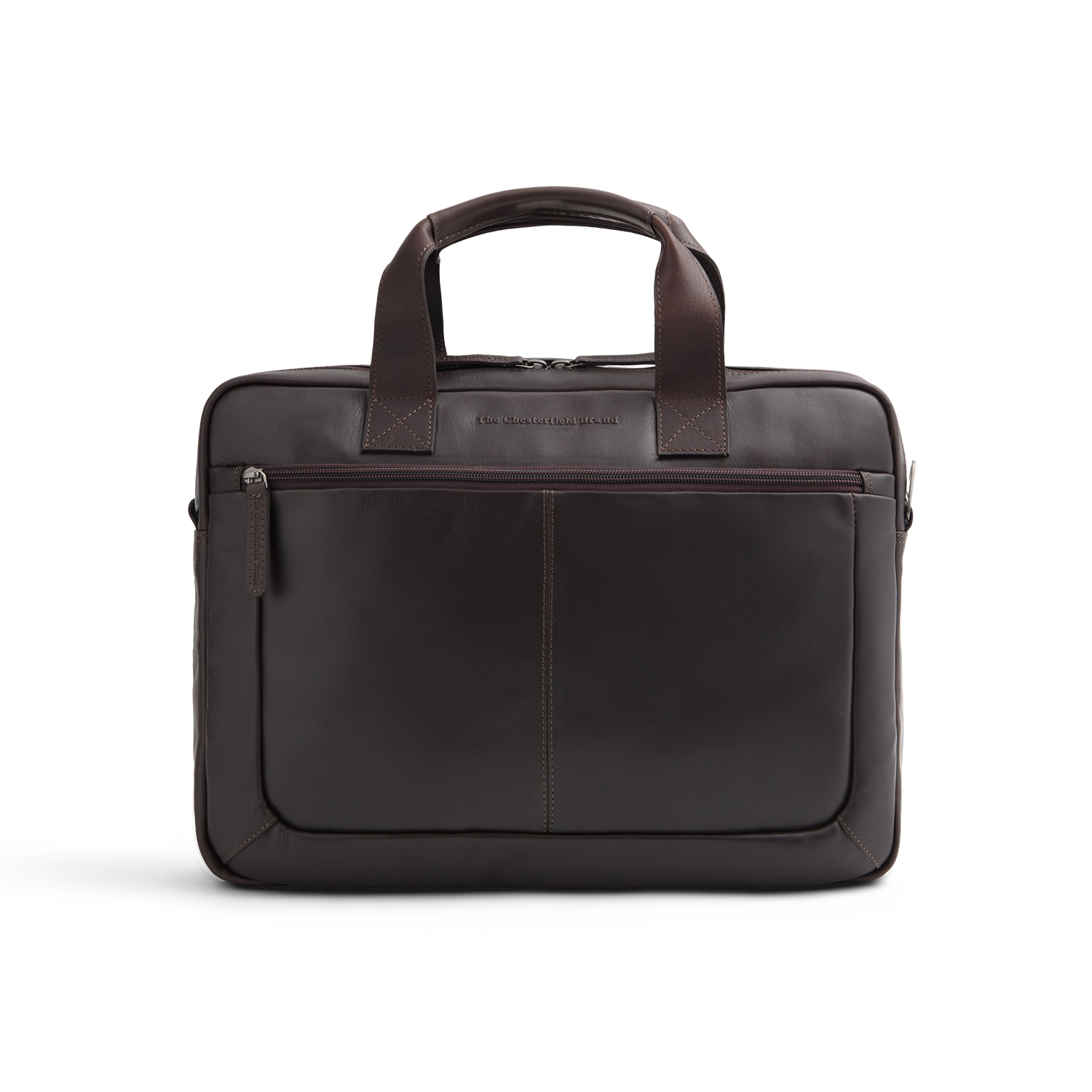 Leder Laptoptasche Braun Calvi