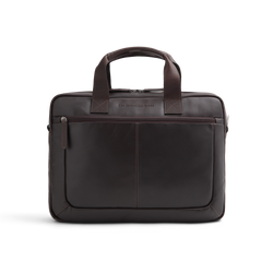 Leder Laptoptasche Braun Calvi