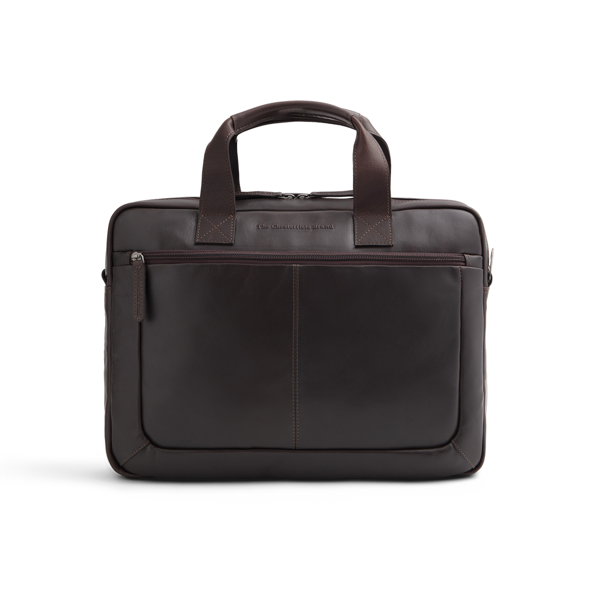 Leder Laptoptasche Braun Calvi
