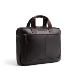Leder Laptoptasche Braun Calvi