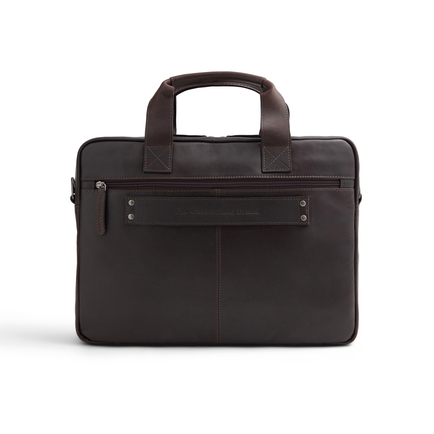 Leder Laptoptasche Braun Calvi