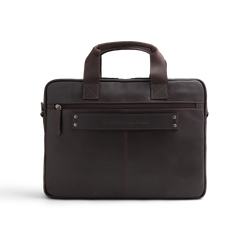 Leder Laptoptasche Braun Calvi