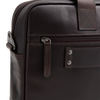 Leder Laptoptasche Braun Calvi