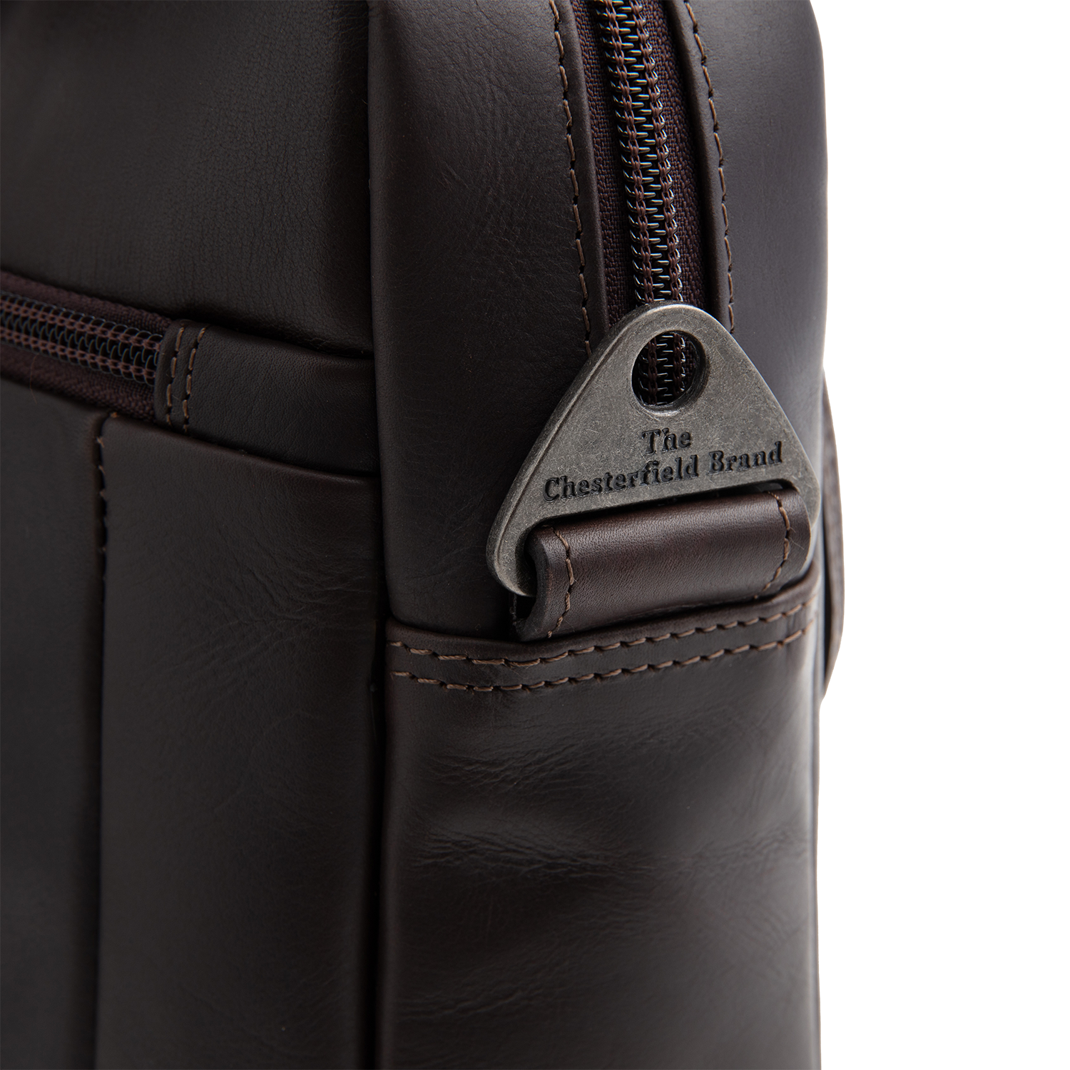 Leder Laptoptasche Braun Calvi