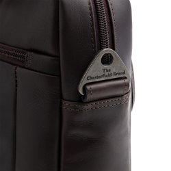 Leder Laptoptasche Braun Calvi