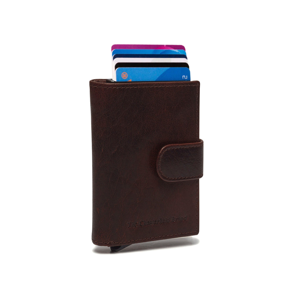 Leather Wallet Brown Hannover
