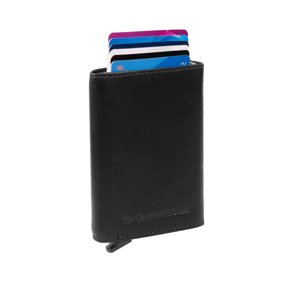 Leather Wallet Black Lancaster